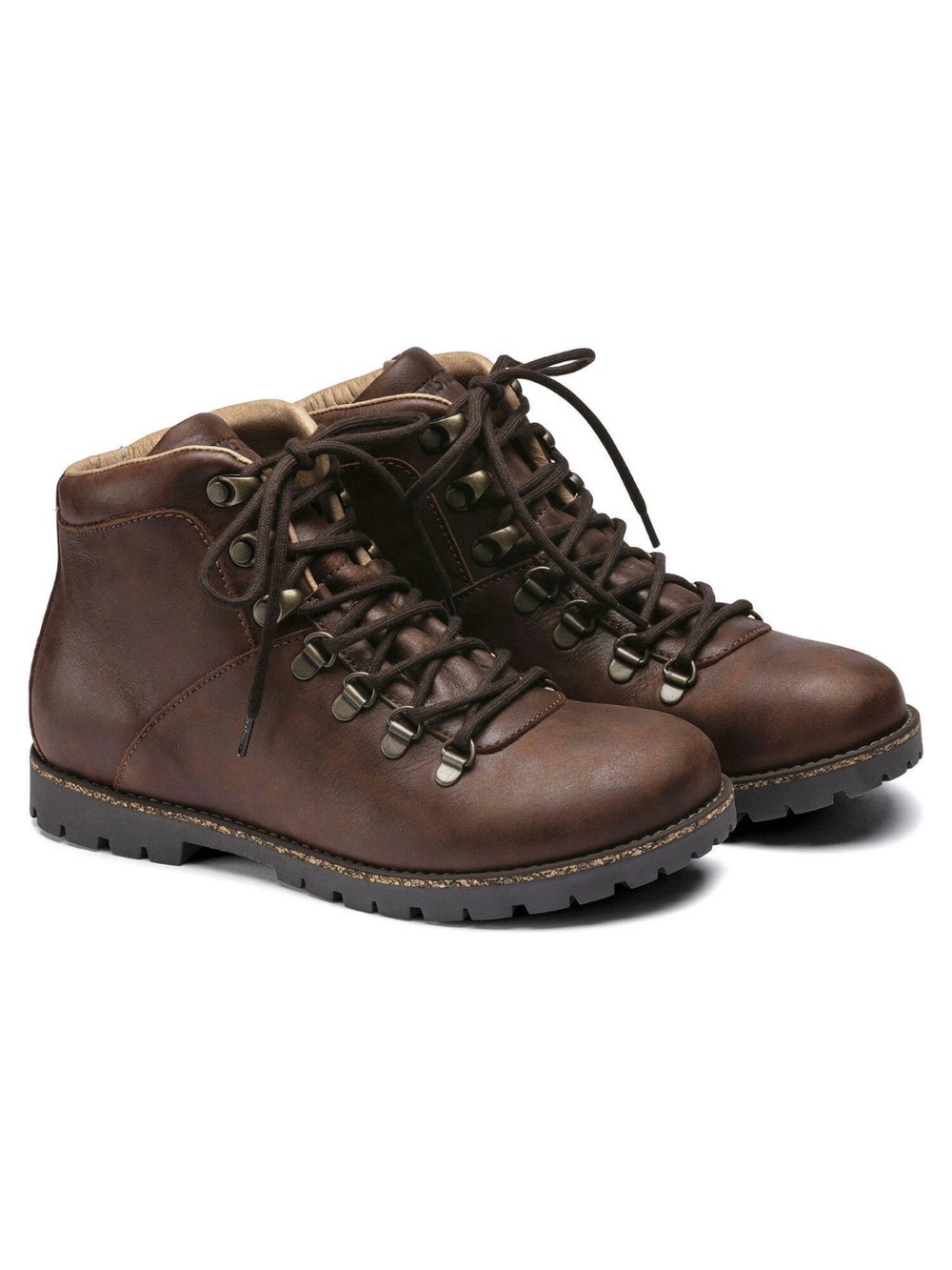 Birkenstock Brown Leather Ankle Boots